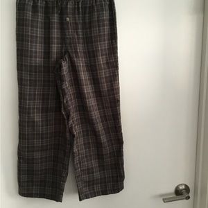 Pure Stuff Kids(Boys) Sleepwear Plaid Flannel Bottoms Size (7-8) $18